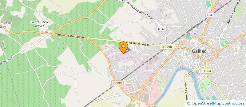 localisation de l'entreprise BRIQUES ET BOIS 81  GAILLAC