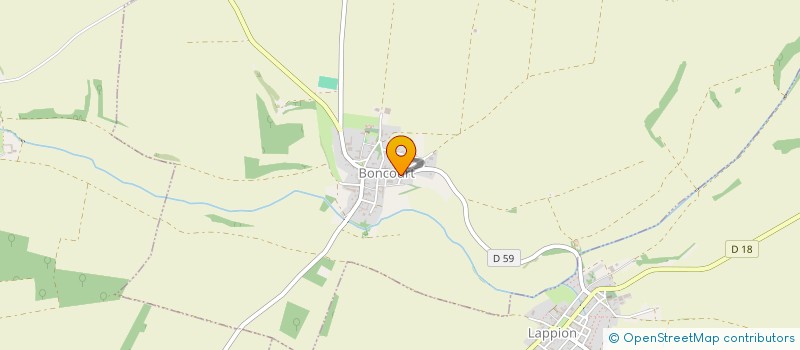 localisation de l'entreprise BRIQUET à BONCOURT