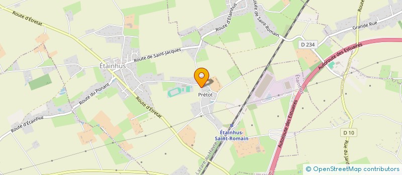 localisation de l'entreprise BRIQUET-CAOUISSIN  ETAINHUS