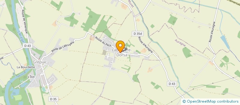 localisation de l'entreprise BRIQUETERIE CAPELLE à GREPIAC