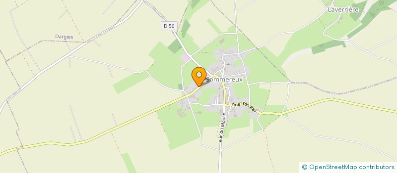 localisation de l'entreprise BRIQUETERIE DE SOMMEREUX à SOMMEREUX