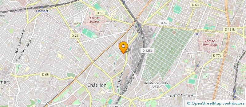 localisation de l'entreprise BRIS CONSULTING FRANCE à CHATILLON