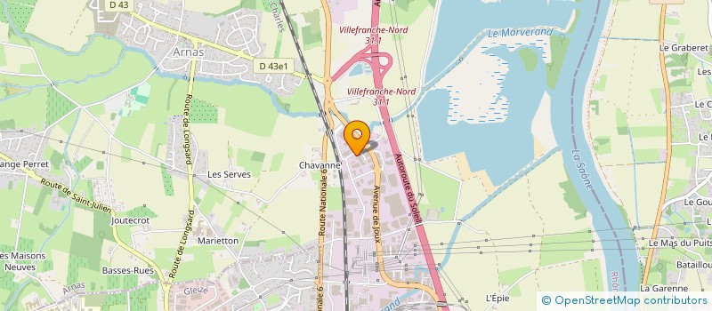 localisation de l'entreprise BRISACH DESIGN  DARDILLY