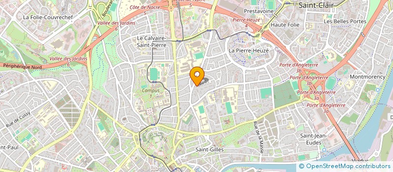 localisation de l'entreprise BRISALEST à CAEN