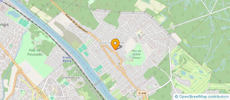 localisation de l'entreprise BRISAN à SOISY-SUR-SEINE