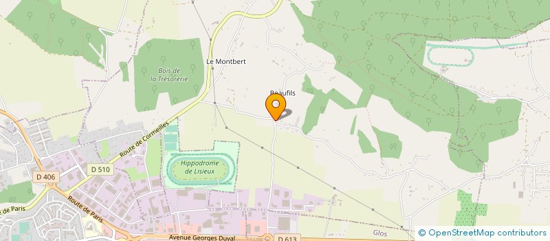 localisation de l'entreprise BRISARD  HERMIVAL-LES-VAUX