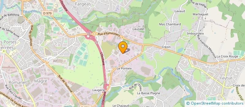 localisation de l'entreprise BRISARD NOGUES FEYTIAT  FEYTIAT