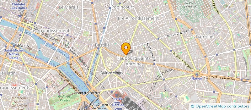 localisation de l'entreprise BRISAROU  PARIS