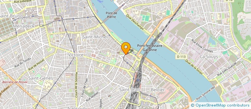 localisation de l'entreprise BRISCADIEU BORDEAUX à BORDEAUX