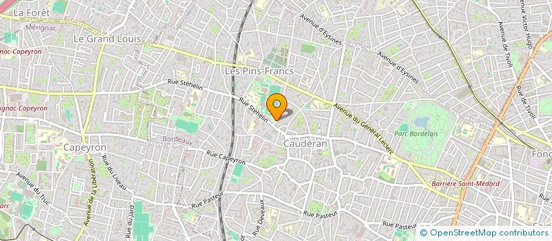 localisation de l'entreprise BRISCADIEU ENCHERES  BORDEAUX