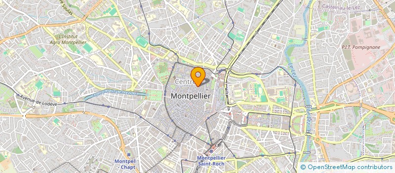 localisation de l'entreprise BRISCARTS à MONTPELLIER