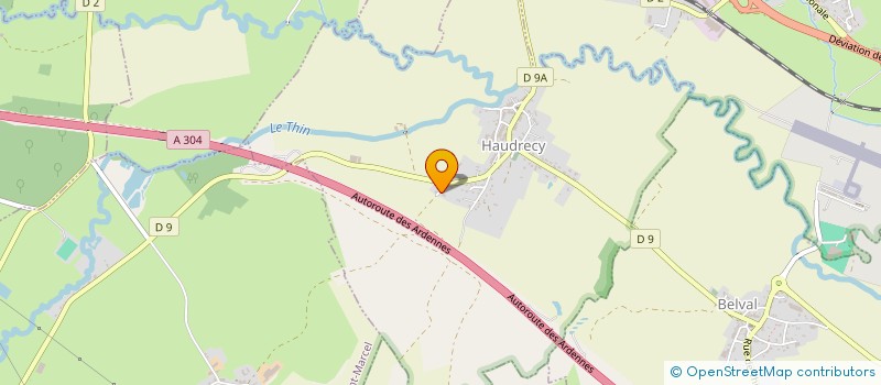 localisation de l'entreprise BRISE D'ETE  HAUDRECY