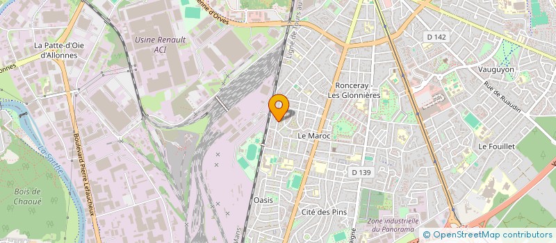 localisation de l'entreprise BRISE DE CHANGEMENT  LE MANS