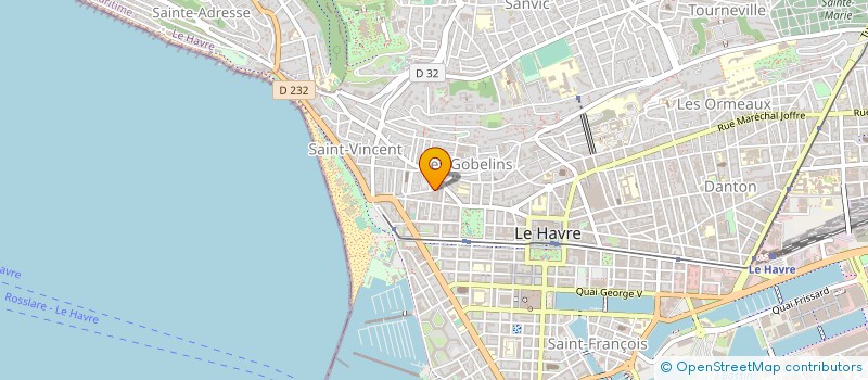 localisation de l'entreprise BRISE DE VENDEE  LE HAVRE