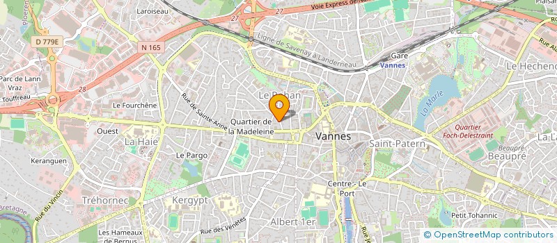 localisation de l'entreprise BRISE VENT à VANNES