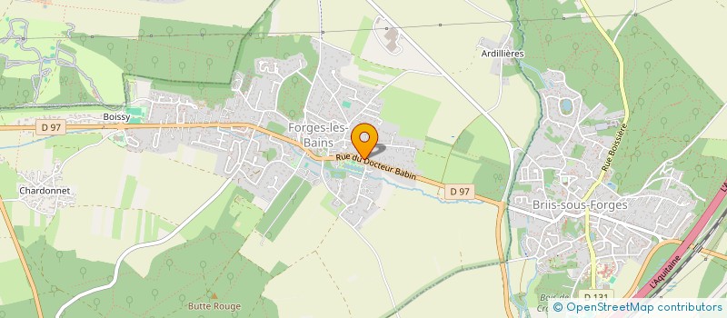localisation de l'entreprise BRISENET  FORGES-LES-BAINS