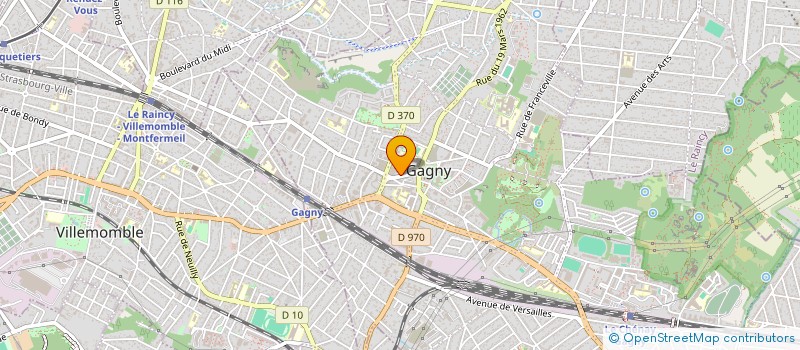 localisation de l'entreprise BRISI PLACO à GAGNY
