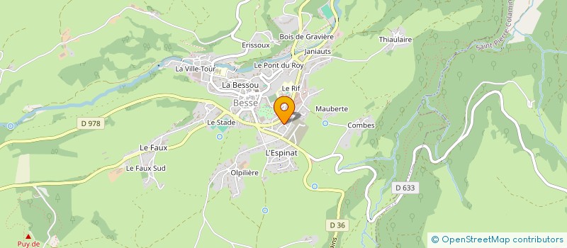 localisation de l'entreprise BRISID  BESSE-ET-SAINT-ANASTAISE