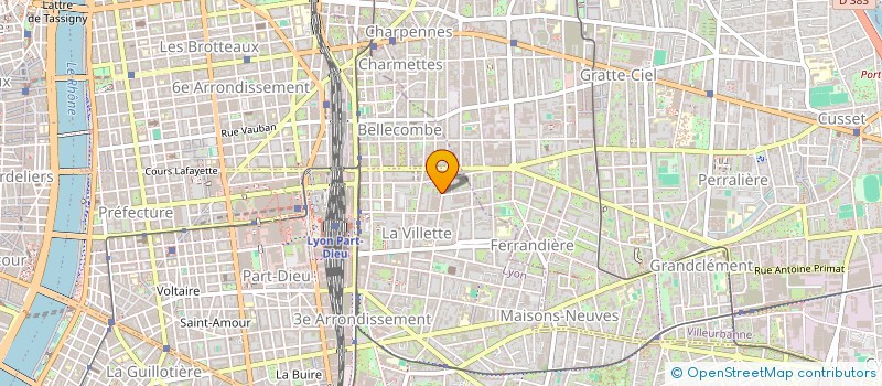 localisation de l'entreprise BRISK  LYON