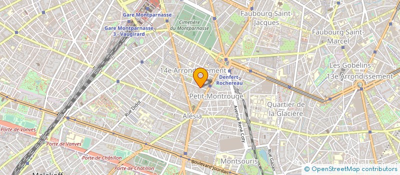 localisation de l'entreprise BRISKAD à PARIS