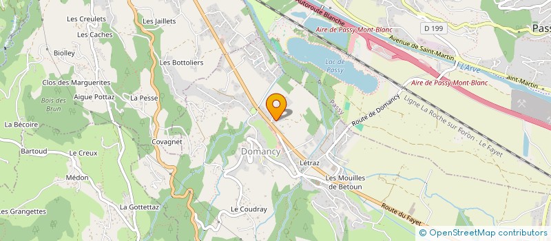 localisation de l'entreprise BRISON ELECTRICITE à DOMANCY