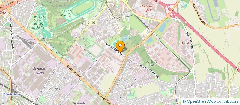 localisation de l'entreprise BRISON FRERES  SAINT-PRIEST