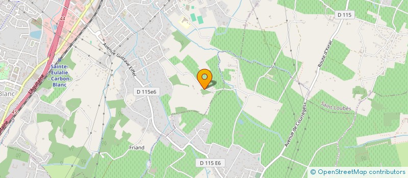 localisation de l'entreprise BRISSARD à SAINTE-EULALIE