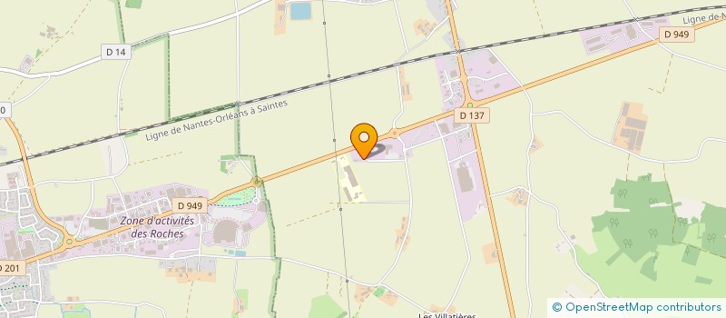 localisation de l'entreprise BRISSET à SAINTE-GEMME-LA-PLAINE