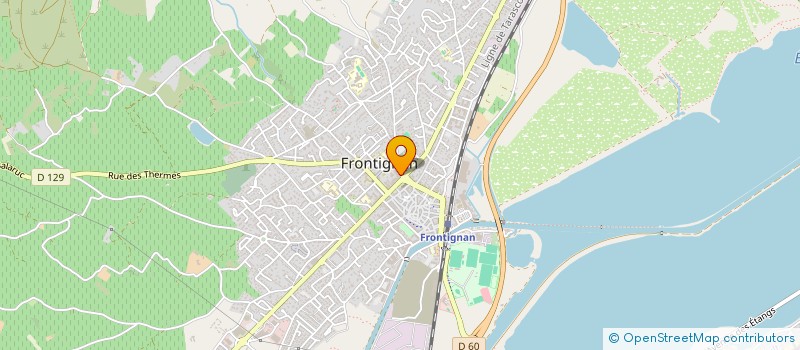 localisation de l'entreprise BRISSET à FRONTIGNAN