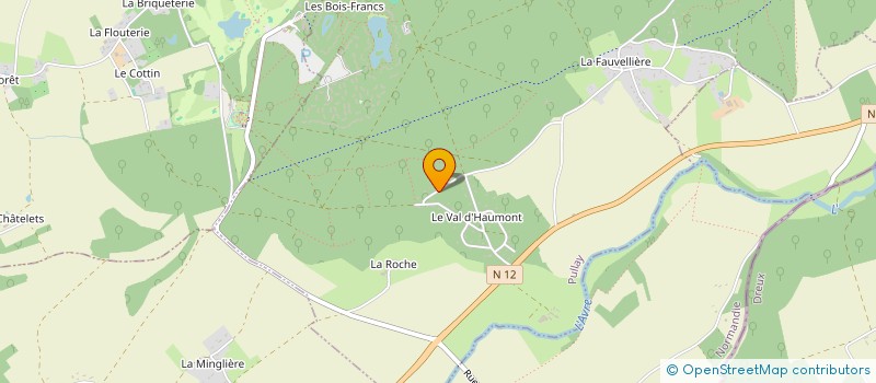 localisation de l'entreprise BRISSET ET FILS  PULLAY