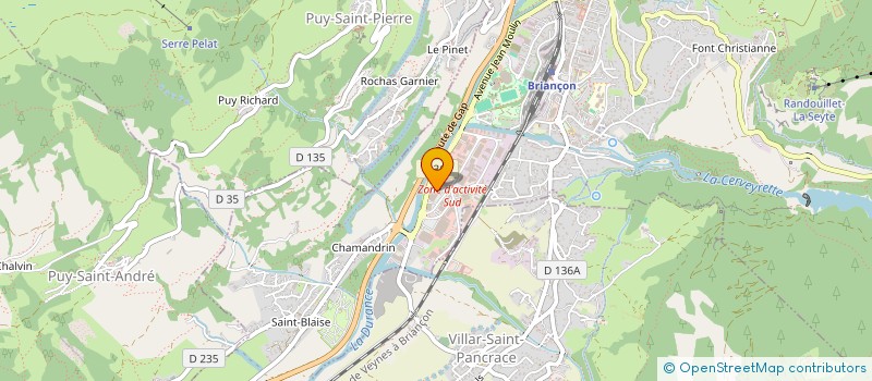 localisation de l'entreprise BRISSO à BRIANCON