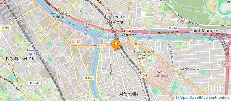 localisation de l'entreprise BRISSOT ERIC ET BOUCHLIS JEAN PAUL  ALFORTVILLE