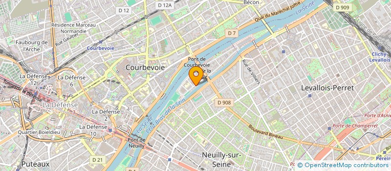 localisation de l'entreprise BRISTISH IMPORT PARIS à NEUILLY-SUR-SEINE