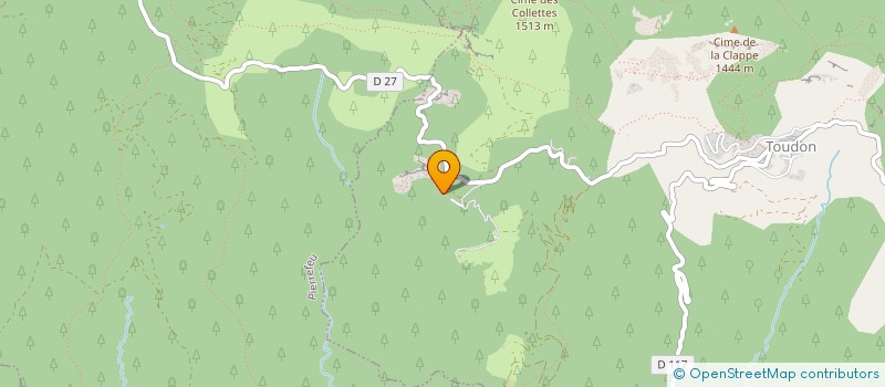 localisation de l'entreprise BRISTOL 2000  TOUDON