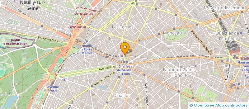 localisation de l'entreprise BRISTOL à PARIS