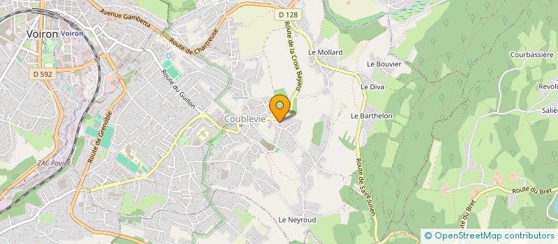 localisation de l'entreprise BRISTOL  COUBLEVIE