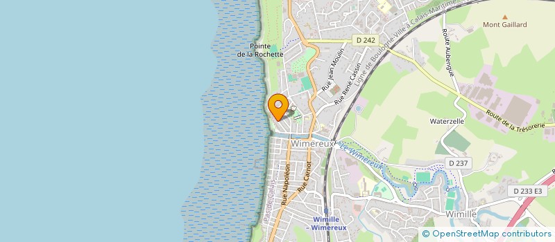 localisation de l'entreprise BRISTOL FAIDHERBE  WIMEREUX