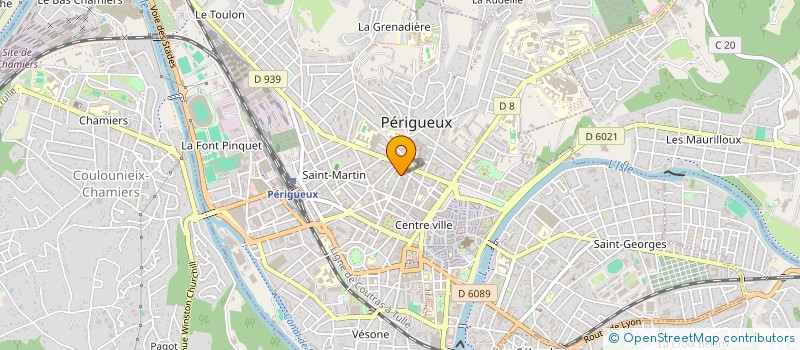 localisation de l'entreprise BRISTOL HOTEL  PERIGUEUX