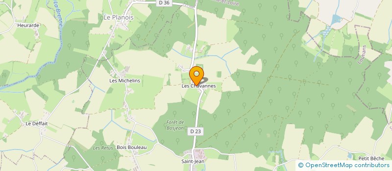 localisation de l'entreprise BRISWALDER ANTHONY CARRELAGE  BOSJEAN