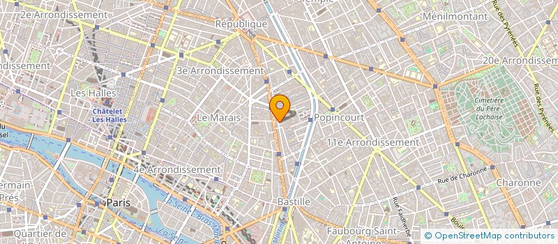 localisation de l'entreprise BRIT HEFTSIBA CHALOM  PARIS