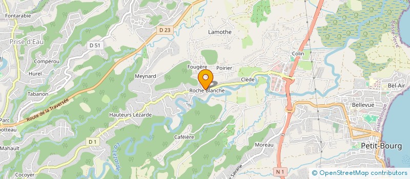 localisation de l'entreprise BRITAN' à PETIT-BOURG