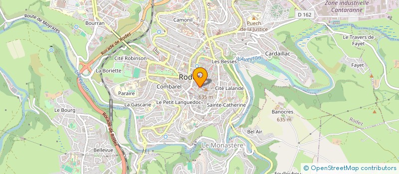 localisation de l'entreprise BRITISH BEAUTE RODEZ à RODEZ