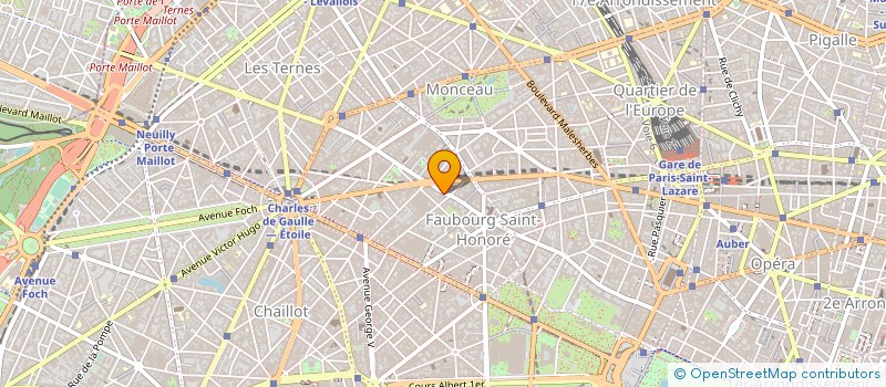 localisation de l'entreprise BRITISH BROACASTING CORPOR NEW  PARIS