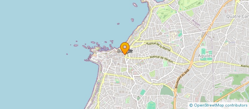 localisation de l'entreprise BRITISH CLUB à BIARRITZ