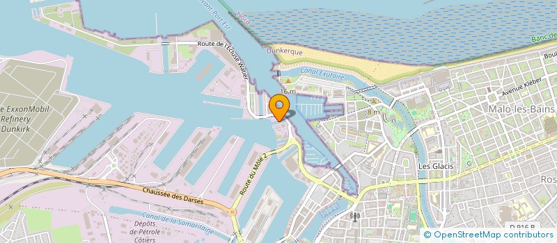 localisation de l'entreprise BRITISH & FRENCH CANS SARL à DUNKERQUE