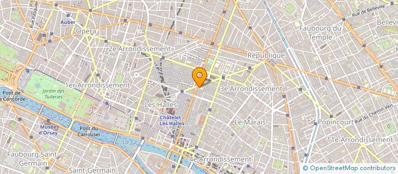 localisation de l'entreprise BRITT  PARIS