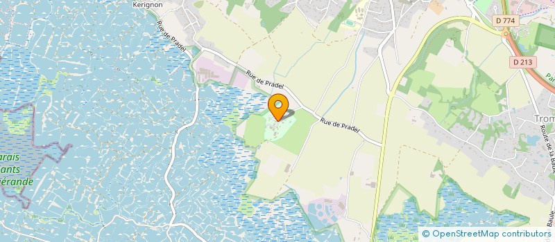 localisation de l'entreprise BRITTANY POLO CLUB à GUERANDE