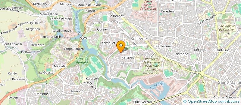 localisation de l'entreprise BRITTANY SHUTTLE à BREST