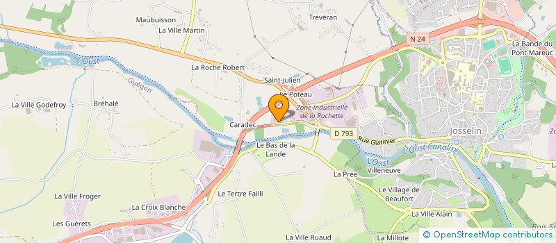 localisation de l'entreprise BRITTANY TAXIS à FORGES DE LANOUEE