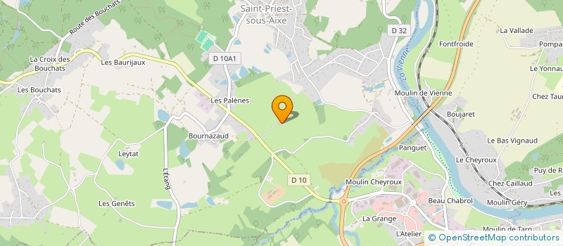 localisation de l'entreprise BRIVE MEUBLES à AURILLAC